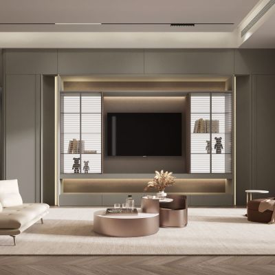 Patti Series Scandinavian Style Living Room