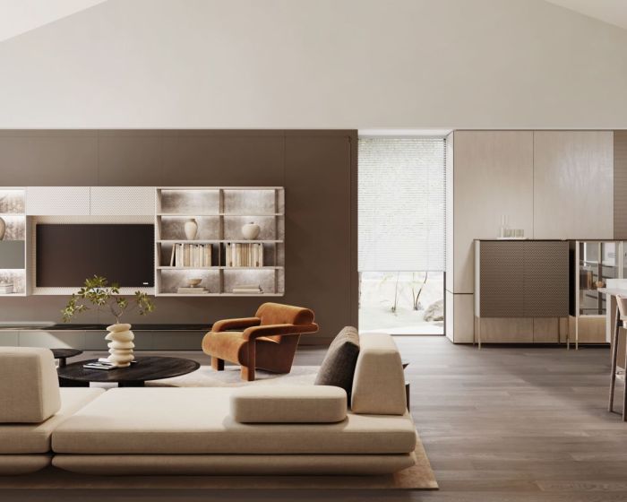 Alice Modern Minimalist Utopian Style Living Room