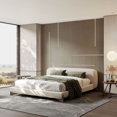 Alice Modern Minimalist Utopian Style Bedroom