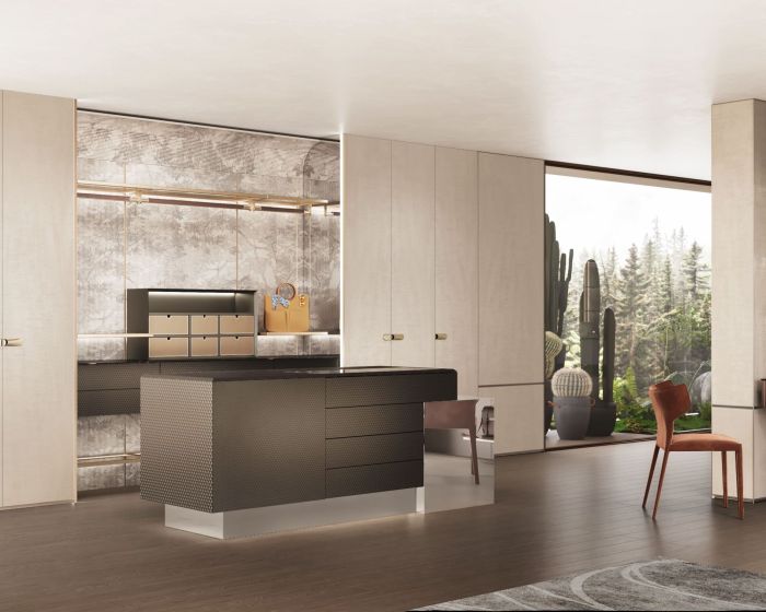 Alice Modern Minimalist Utopian Style Wardrobe